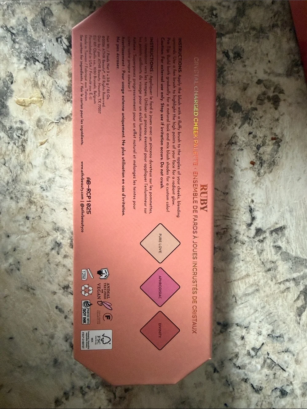 Athr Beauty crystal charged